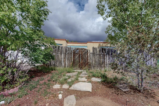 1017 Practilliano Dr, Santa Fe, NM 87505 - view of yard