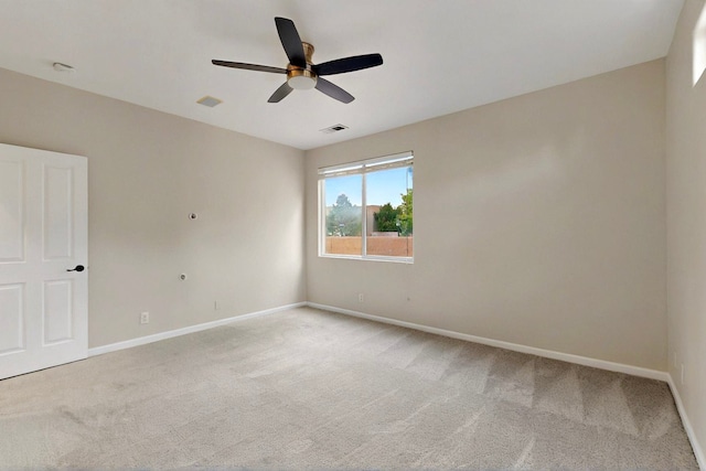 5 Wood Flower, Santa Fe, NM 87508 - empty room featuring light carpet and a ceiling fan
