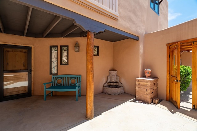 3046 Plaza Blanca, Santa Fe, NM 87507 - view of patio