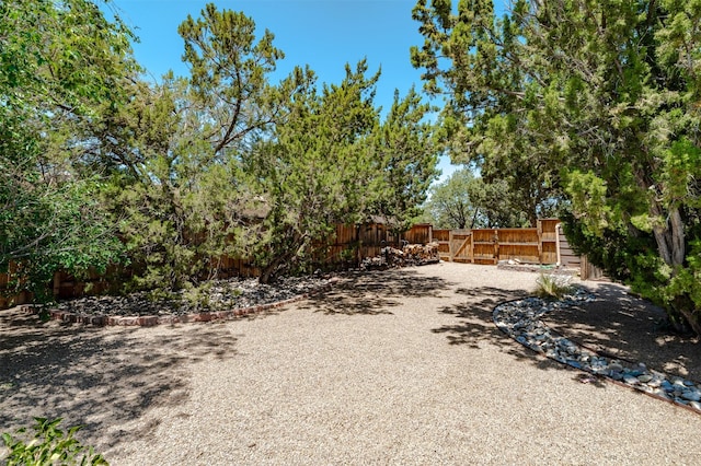 3046 Plaza Blanca, Santa Fe, NM 87507 - view of yard