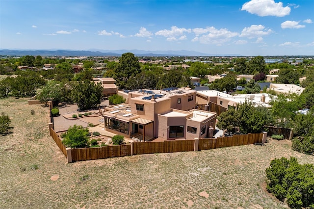 3046 Plaza Blanca, Santa Fe, NM 87507 - bird's eye view of a mountainous background