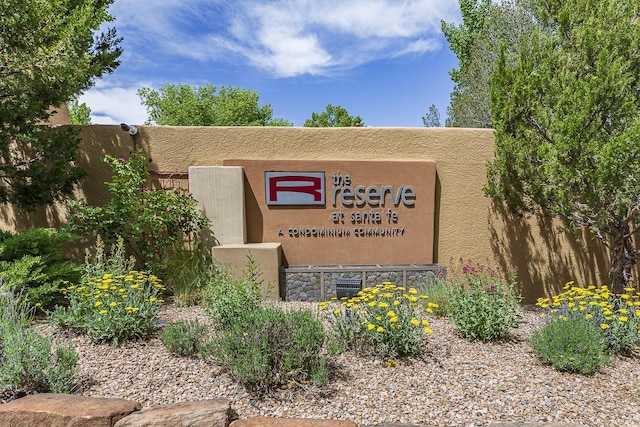 941 Calle Mejia Unit 413, Santa Fe, NM 87501 - view of community / neighborhood sign