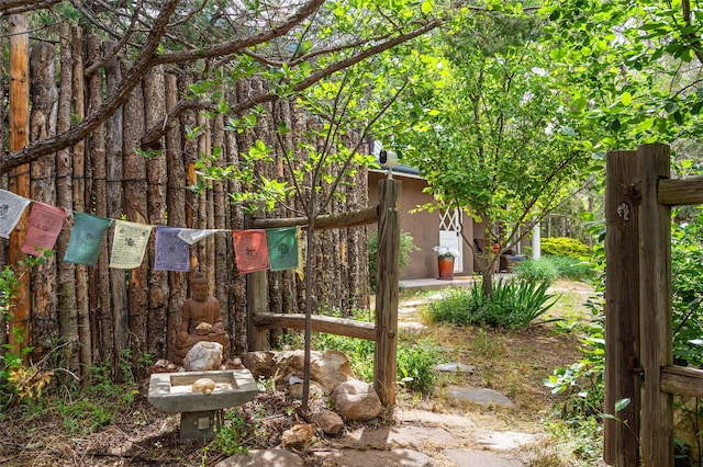 46 Sibley, Santa Fe, NM 87508 - view of yard