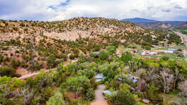 46 Sibley, Santa Fe, NM 87508 - bird's eye view of a mountainous background