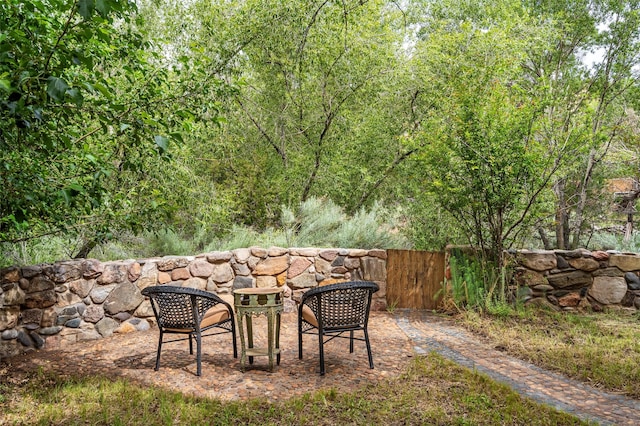 46 Sibley, Santa Fe, NM 87508 - view of yard