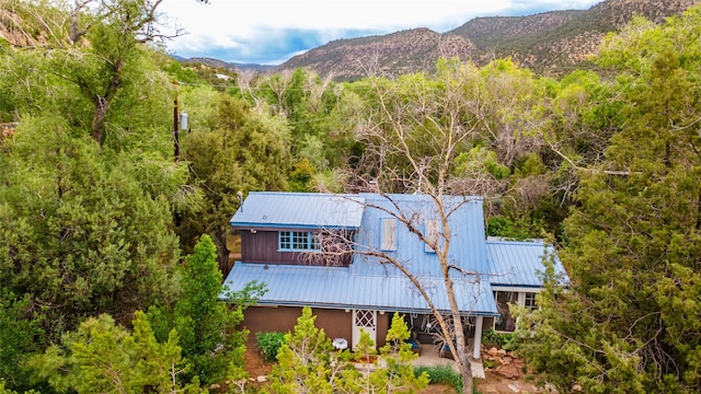 46 Sibley, Santa Fe, NM 87508 - view of mountain background featuring a forest