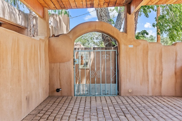 234 Ambrosio Unit A, Santa Fe, NM 87501 - view of gate