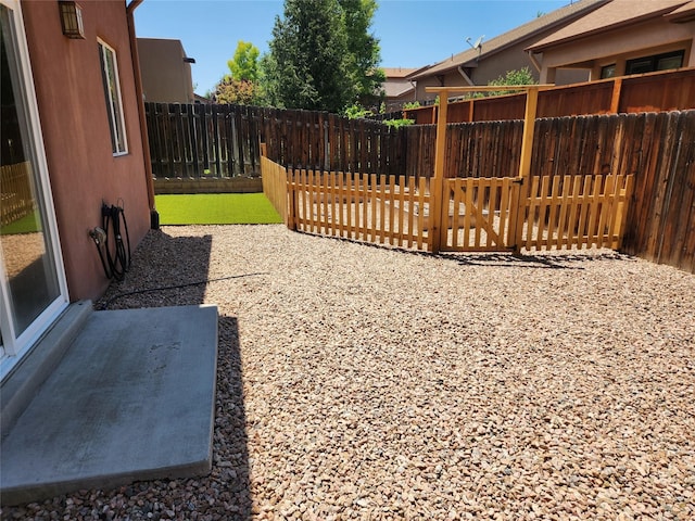 310 Grand Cyn, White Rock, NM 87547 - view of fenced backyard
