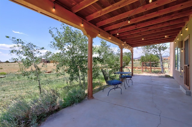 10 Carlito Rd, Santa Fe, NM 87508 - view of patio