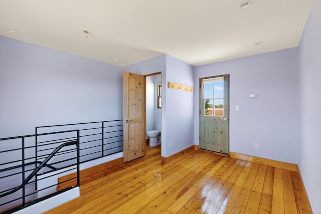 37 Camino Tetzcoco, Santa Fe, NM 87508 - spare room with light wood-style flooring and baseboards