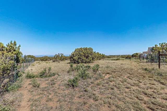 37 Camino Tetzcoco, Santa Fe, NM 87508 - view of yard with a view of countryside
