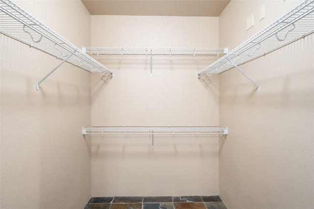 1405 Vegas Verdes Unit 136, Santa Fe, NM 87507 - walk in closet with dark stone finish flooring