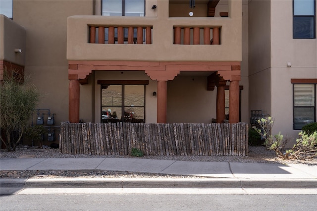 1405 Vegas Verdes Unit 136, Santa Fe, NM 87507 - view of front of property featuring stucco siding
