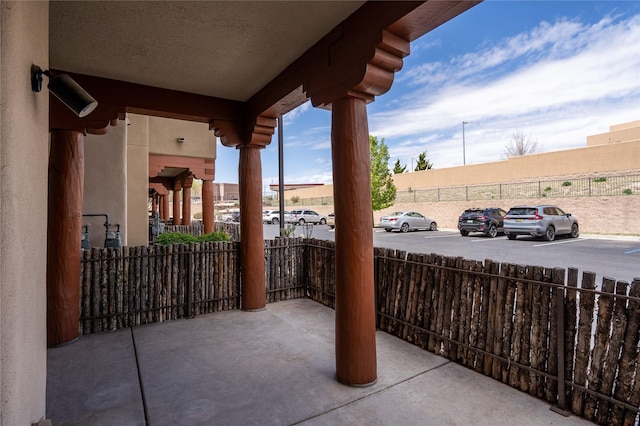 1405 Vegas Verdes Unit 136, Santa Fe, NM 87507 - view of covered porch