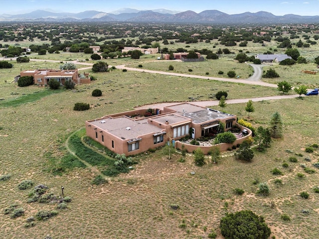 62 Camerada Loop, Santa Fe, NM 87508 - overview of rural landscape featuring a mountain backdrop