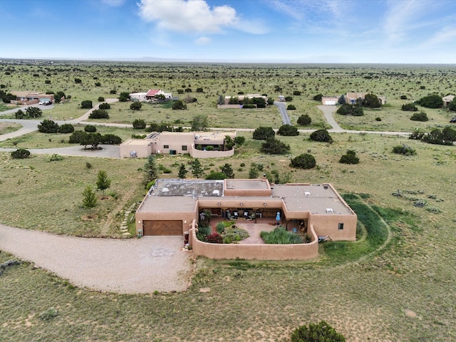 62 Camerada Loop, Santa Fe, NM 87508 - aerial overview of property's location featuring rural landscape