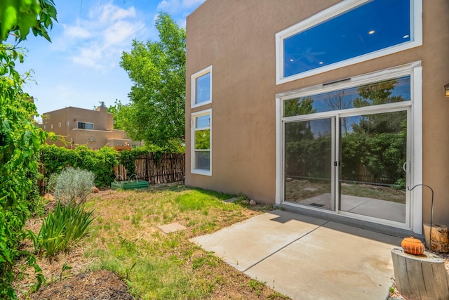 4485 Dancing Ground Rd, Santa Fe, NM 87507 - view of yard with a patio area
