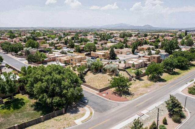 7507 Kachina Loop, Santa Fe, NM 87507 - aerial view of residential area with a mountainous background