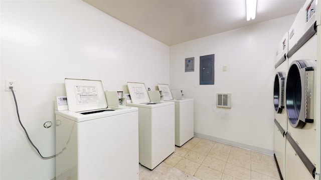 3055 Trinity Dr Unit 517, Los Alamos, NM 87544 - shared laundry with electric panel and separate washer and dryer