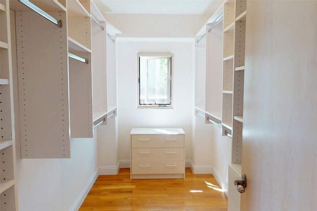 5045 Carriage House Dr, Los Alamos, NM 87544 - walk in closet featuring light wood-style floors