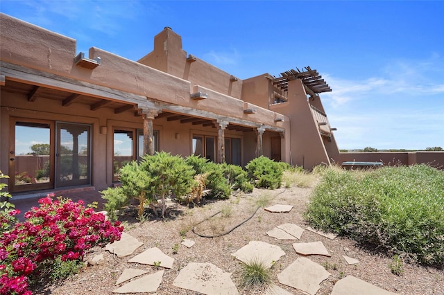 35 Avenida De La Paz, Lamy, NM 87540 - back of house