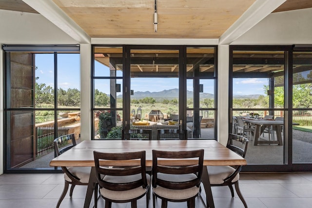 24 Whispering Spirits Dr, Cerrillos, NM 87010 - sunroom with a mountain view