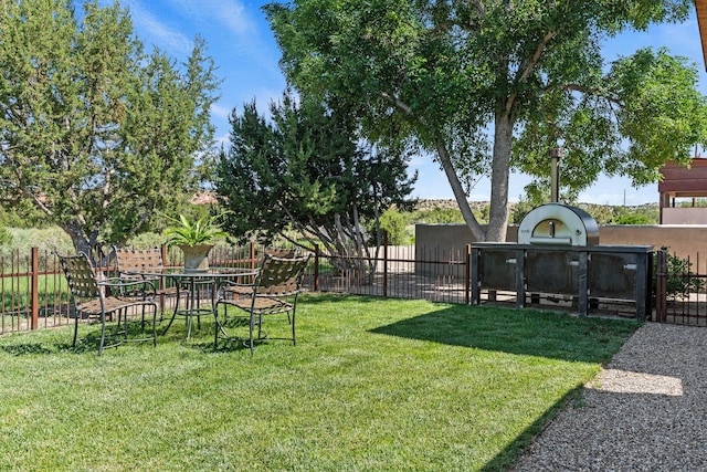24 Whispering Spirits Dr, Cerrillos, NM 87010 - view of yard
