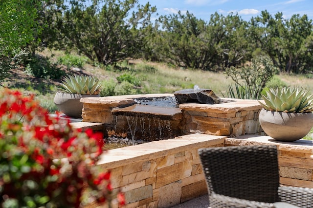 24 Whispering Spirits Dr, Cerrillos, NM 87010 - view of patio / terrace