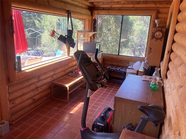 32 Doe Rim Loop, Los Ojos, NM 87551 - view of sunroom