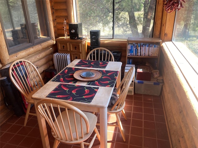 32 Doe Rim Loop, Los Ojos, NM 87551 - sunroom / solarium featuring plenty of natural light and radiator heating unit