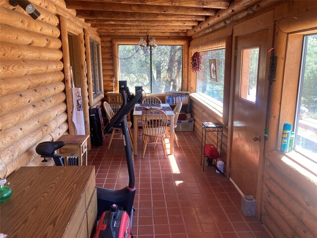 32 Doe Rim Loop, Los Ojos, NM 87551 - view of sunroom