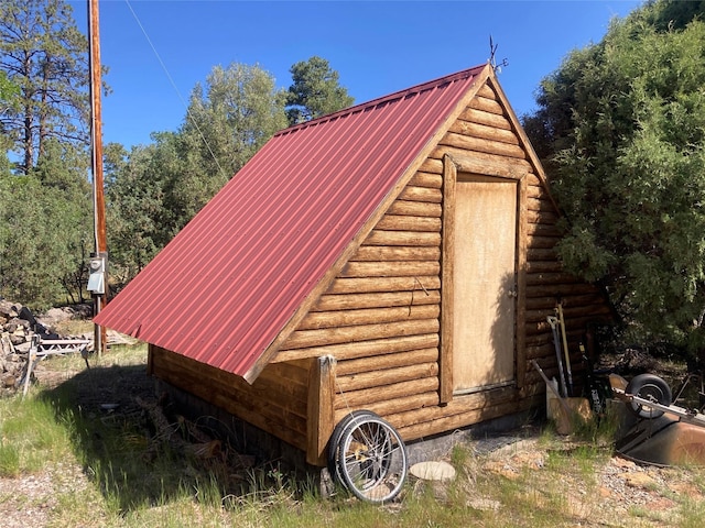 32 Doe Rim Loop, Los Ojos, NM 87551 - view of shed