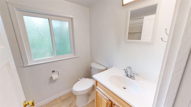 2374 36th Unit B, Los Alamos, NM 87544 - bathroom featuring plenty of natural light, vanity, and tile patterned flooring