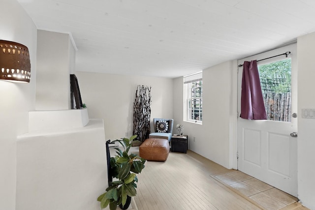 728 Don Gaspar Ave Unit 1A & 1B, Santa Fe, NM 87505 - entrance foyer featuring light wood finished floors