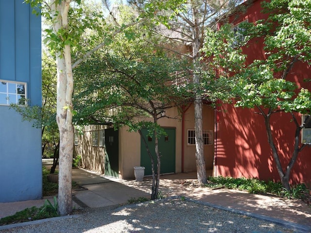 1918 Hopewell Unit C, Santa Fe, NM 87505 - view of home's exterior with stucco siding