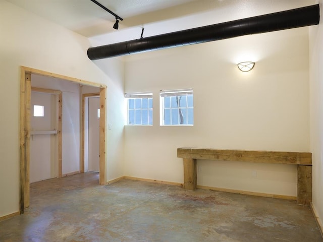 1918 Hopewell Unit C, Santa Fe, NM 87505 - below grade area with baseboards