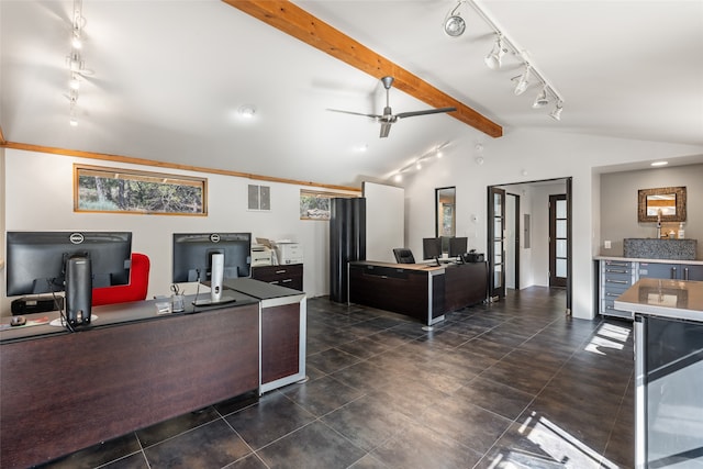 10 Sabina Ln, Santa Fe, NM 87508 - reception featuring ceiling fan