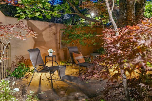 605 Acequia Madre, Santa Fe, NM 87505 - view of patio