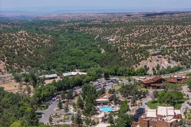 44 Lodge Cir Unit C, Santa Fe, NM 87506 - aerial overview of property's location with a forest