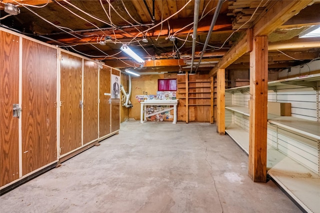 19 Canoe Ct, Jemez Springs, NM 87025 - view of unfinished basement