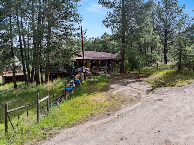 19 Canoe Ct, Jemez Springs, NM 87025 - view of front of house