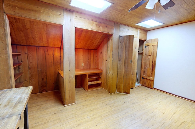 986 Alamo Rd, Los Alamos, NM 87544 - relaxing sauna with wood finished floors, wooden walls, and wooden ceiling