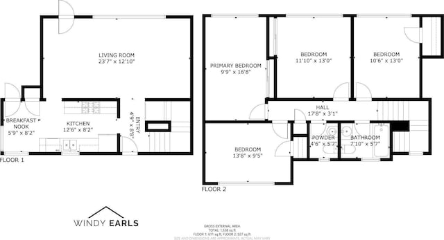 2122 41st Unit B, Los Alamos, NM 87544 - view of floor plan / room layout