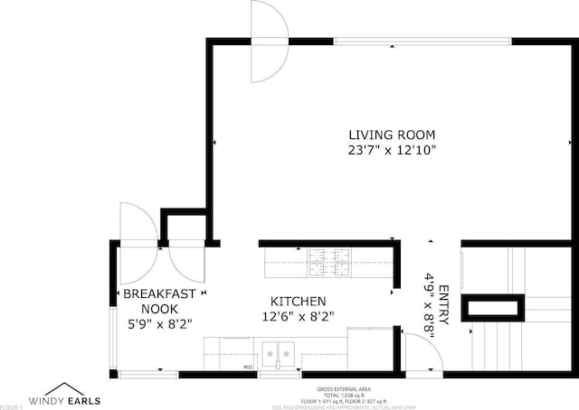 2122 41st Unit B, Los Alamos, NM 87544 - view of property floor plan
