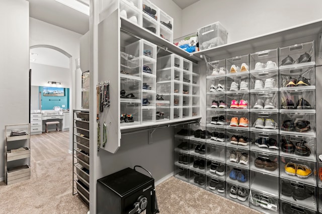 5611 Desert Sky, Rio Rancho, NM 87144 - spacious closet with carpet