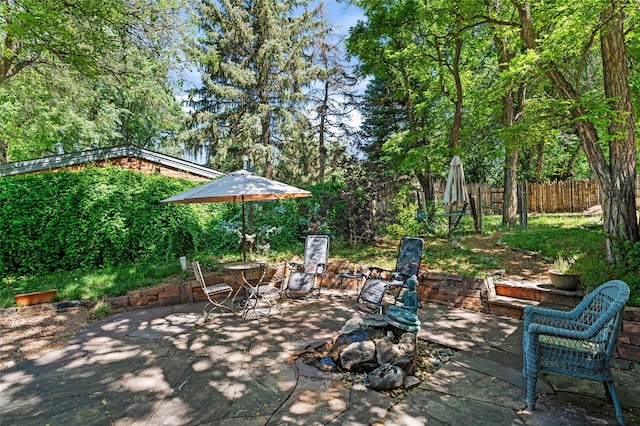 3B Camino Miguel, Santa Fe, NM 87506 - view of patio / terrace