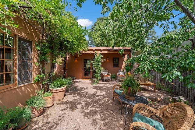 359 Garcia St, Santa Fe, NM 87501 - view of patio / terrace