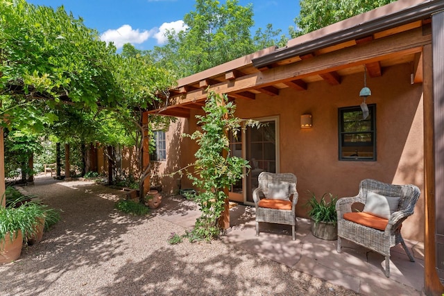 359 Garcia St, Santa Fe, NM 87501 - view of patio