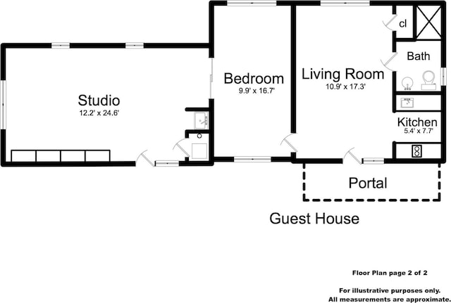 359 Garcia St, Santa Fe, NM 87501 - view of floor plan / room layout