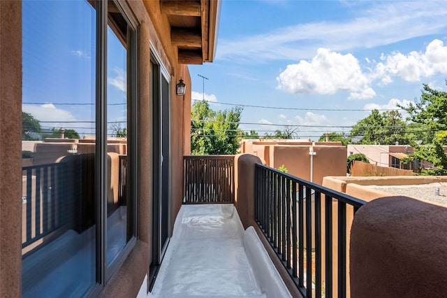 134 W Houghton St Unit D, Santa Fe, NM 87505 - view of balcony